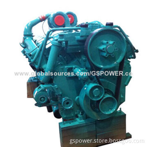 24V electric motor starters, 4 cycles, vee, 16 cylinders, turbocharged, marine engines for gensetNew